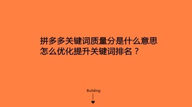 拼多多查词工具_拼多多怎么看词的搜索热度_