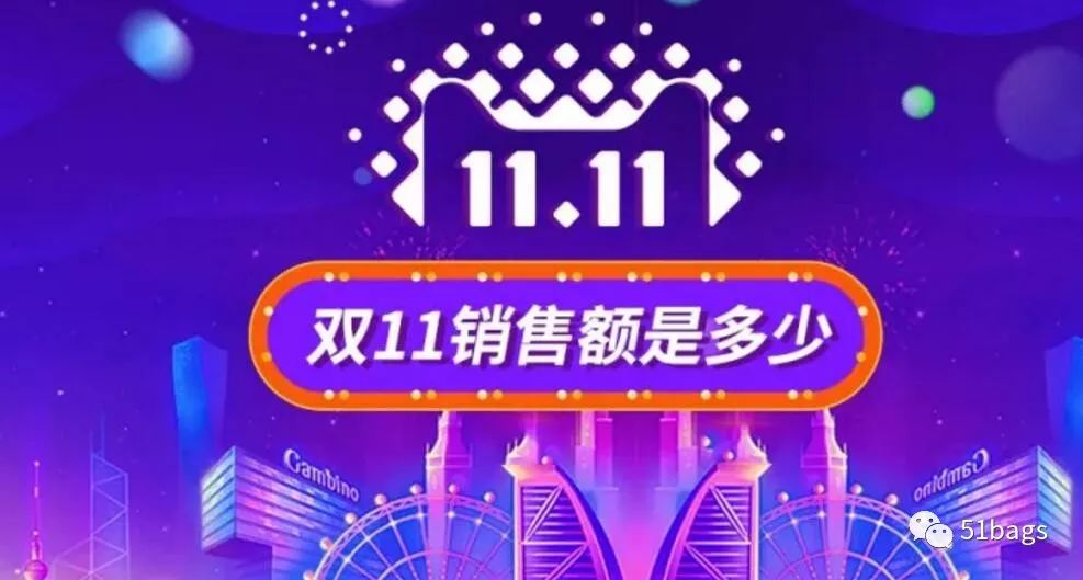 榜单来了｜天猫“双十一”最终销售额，以及各行业排行榜