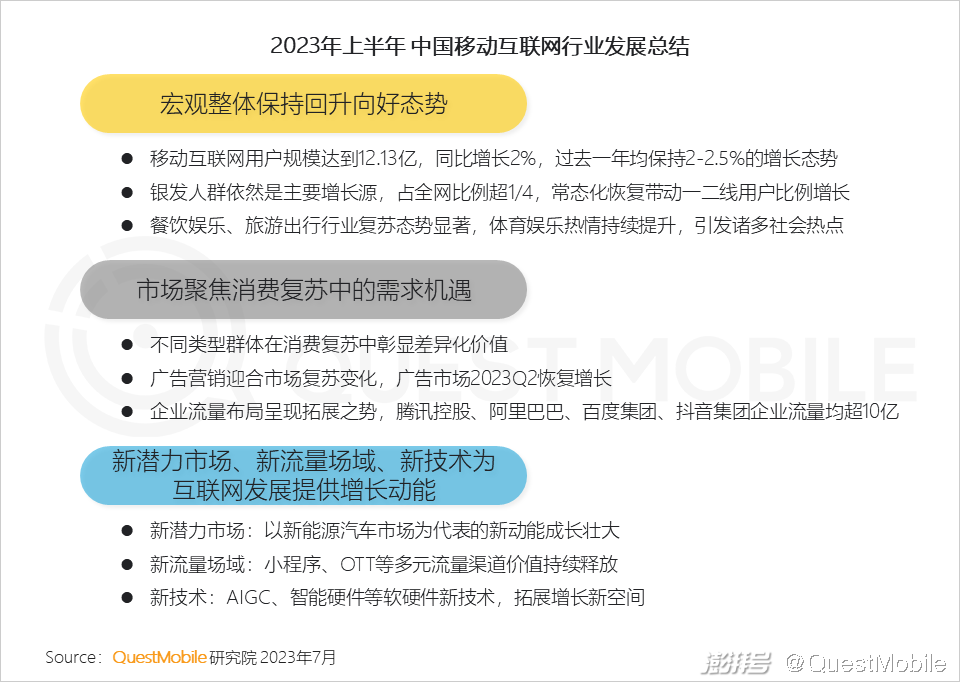 2023中国移动互联网半年大报告